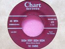 THE CHARMS - Boom Diddy Boom Boom / I'll Be True - clean 45 rpm - Chart 623