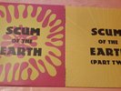 COMPLETE: Scum Of the Earth Vol 1 & 2 - 2001 Reissues - VINYL LP - Garage Rock