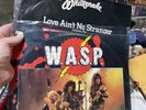 WASP School Daze 12” single UK W.A.S.P. Whitesnake Love Ain’t No Stranger Lot