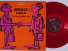 DAVE BRUBECK TRIO FT. CAL TJADER Brubeck-Tjader FANTASY LP VG+ mono red wax s