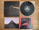 PINK FLOYD The Dark Side Of The Moon JAPAN LP Book 1 Poster Solid Blue EOP-80778