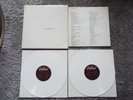 RARE-CAPITOL SEBX-11841-BEATLES-WHITE ALBUM-2 LP-POSTER-WHITE VINYL-(NM-)-NICE