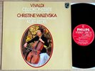 CHRISTINE WALEVSKA cello concerto VIVALDI REDEL ED1 PHILIPS STEREO LP MINT