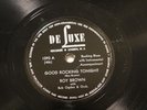 BLUES JUMP ROY BROWN Good Rocking Tonight / Lolly Pop Mama DELUXE 1093 E 1947
