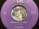 BEATLES Purple label SKIPS 45 Vee Jay #581 From Me To You b/w Please Please Me