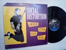 SOCIAL DISTORTION LP SOMEWHERE BETWEEN HEAVEN HELL EPIC 47978 Near Mint