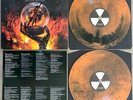 MOTIONLESS IN WHITE SCORING END OF THE WORLD DLX SIGNED BLACK/ORANGE GALAXY 2-LP