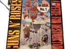 GUNS N' ROSES APPETITE For DESTRUCTION Orig 1987 BANNED ROBOT R@PE Cover GEFFEN