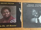 2 Hilton Felton Autograph Vinyl Albums: A Man For All Reasons, Piano Solo Series