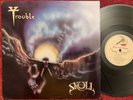 TROUBLE The Skull Metal Blade/Combat  Vinyl 1985 LP VINYL VG/EXC