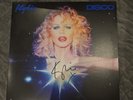 Kylie Minogue DISCO HAND SIGNED Blue Vinyl LP NEW &