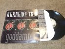 Alkaline Trio Goddamnit Asian Man Records Vinyl LP Album (Clock Labels) Untested