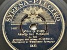 SYRENA - ELECTRO. Cantorial Jewish 78 RPM Akawio ben Mehalalel. Moses KUSEWICKI.