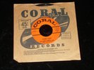 The Johnny Burnette Trio 45 CORAL 9-61719 Honey Hush Train Kept A-Rollin 1956