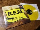 R.E.M.  -  OUT OF TIME  -  LIMITED EDITION YELLOW VINYL LP WITH INNER FROM 2016