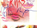 The Kinks Ray Davies & Dave Davies Dual Signed 'Word of Mouth' Album BECKETT