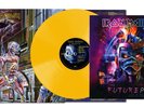 IRON MAIDEN SOMEWHERE IN TIME LP VINYL Limited edition yellow vinyl. Includes Ex