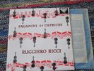 Ruggiero Ricci plays Paganini Caprices op. 1. Decca SXL 2194. Wide Band