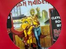 iron maiden vinyl picture discs Die Cut Sleeve