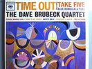 DAVE BRUBECK QUARTET TIME OUT/TAKE FIVE ULTRA-RARE SEALED '59 COLUMBIA STEREO LP