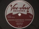 Doo Wop R&B THE SPANIELS Goodnite Sweetheart / You VEE JAY VJ 107 78 rpm HEAR
