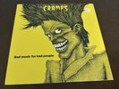 THE CRAMPS -BAD MUSIC FOR BAD PEOPLE-RARE IST EDITION SP-70042.NEON VINYL