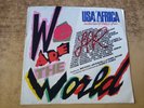 VALID SIGNED VG++ LIONEL RICHIE USA For Africa We Are The World  SLEEVE ONLY 45