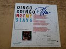 DANNY ELFMANN AUTOGRAPHED EXCELLENT SLEEVE 1980s Oingo Boingo  Not My Slave 45