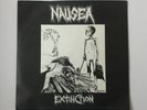 Nausea Extinction 12-inch LP. Profane Existence. W/gatefold sleeve poster. 1990.