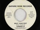 Modern Soul Boogie 45 - Gabrielle - Beat Your Feet - Saphire Rose - rare