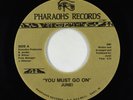 Modern Soul Boogie 45 - Junei - You Must Go On/Let's Ride - Pharaohs VG+