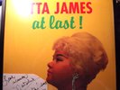 Etta James - At Last Vinyl LP  Framed with Etta James Signed thru mail Card