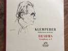 Otto Klemperer, Philharmonia Orchestra - Johannes Brahms - Symphony No1 (LP) VG+