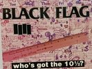 BLACK FLAG Live Who's got the 10 1/2 Vinyl LP