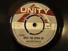 REGGAE BOYS/ HEADLEY BENNETT- WHAT YOU GONNA DO - GOOD - SEE DESCR