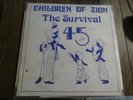 THE SURVIVAL - CHILDREN OF ZION - VERY GOOD+ / GOOD