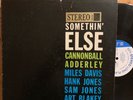CANNONBALL ADDERLEY : SOMETHIN ELSE.        BLUE NOTE.  VINYL LP