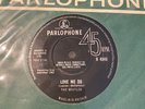 THE BEATLES  1964 UK 45  LOVE ME DO  BLACK  PARLOPHONE R 4949  VG+