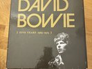 LIMITED EDITION David Bowie Five Years 1969-1973 Boxset LP