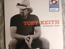 TOBY KEITH 13 NUMBER ONES LP RED, WHITE, & BLUE SPLATTER VINYL EXCLUSIVE 2024