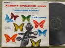 ALBERT SPALDING Beethoven Violin Sonata Ed1 Allegro 1675 US-1956 LP NM-