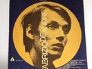 Fabrizio De Andrè Vol.3 Vinile Prima Serie Numerata Blue Bell record 1968