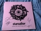STARSAILOR WHERE THE WILD THINGS GROW SIGNED ,LILAC LP   35.00