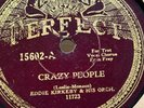 Eddie Kirkeby - Crazy People / In My Hideaway - Smith Ballew / Fran Frey Vocal
