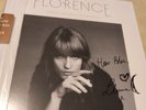 SIGNED Florence and the machine - how big how blu vinyl signed by Florence welch
