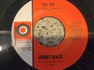 JIMMY MACK My World Is On Fire / Go On 1967 RARE SOUL Promo 7