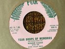 45 RPM Ronnie Cazad FERN 808 Tear drops of memories BOPPER M-