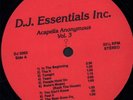 Various Artists Acapella Anonymous Vol. 3 LP vinyl USA DJ Essentials Inc. DJ5003