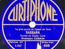 Guido Curti: Barbara / Catherine DISQUE 78 rpm 10