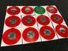 EDDIE COCHRAN -12 DIFFERENT COLOURED VINYL EPs. NO SLEEVES ALL MINT CONDITION